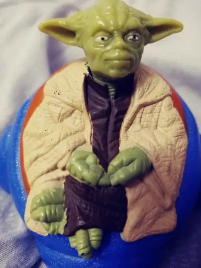 Vintage Yoda fortune teller, View more