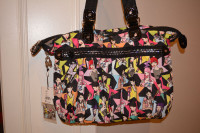 TOKIDOKI Dixon Rhinestone Large Expandable Handbag purse