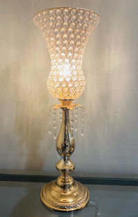 Brass & Cristal Table lamp