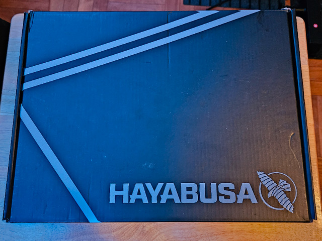 Hayabusa Talon Boxing Shoes Blue/Yellow size 7 dans Autre  à Ville de Montréal - Image 4