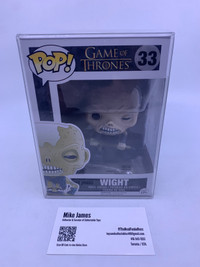 Funko Pop Game of Thrones #33 Wight imperfections 