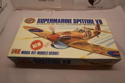 Supermarine Spitfire VB - by Airfix- 1:48 Airfix 04100 - AF-157-A PLEASE READ THIS ENTIRE AD BEFORE...