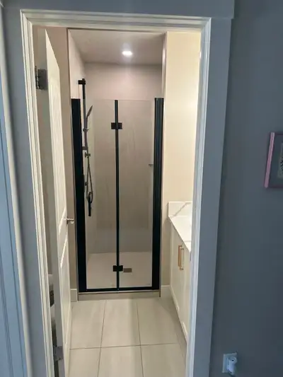Brand New Bi-fold Shower Door 30X70", View more