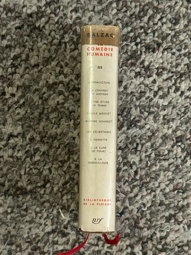 Pleiade - Balzac - La comedie humaine (vol. III) | Other | City of