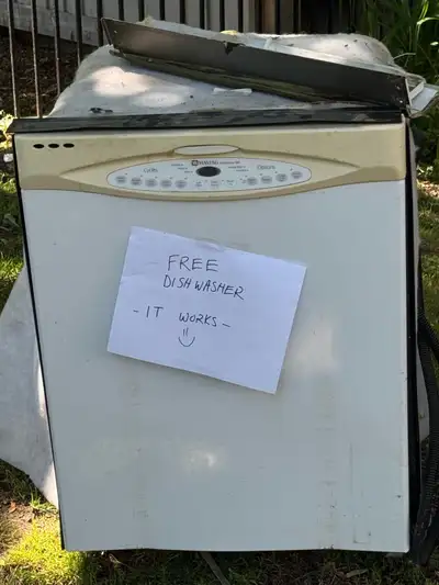free dishwasher - working order, View more