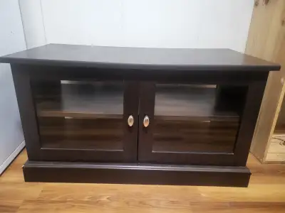 $25 Small TV stand/cabinet., View more