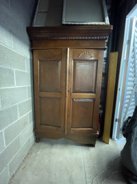 Antique Ironwood cabinet 