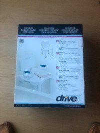 Drive Premium Shower Chair  with Back