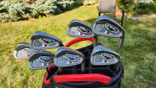 PING i15 Iron Set 4-PW (RH-Stiff) in Golf in Kitchener / Waterloo - Image 2
