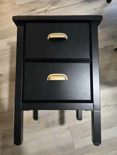 Night stand Steel Black 23x16, View more