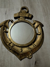Vintage Anchor mirror 