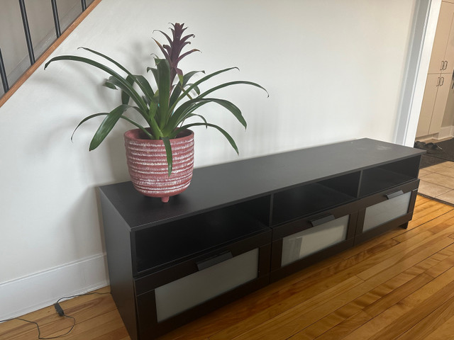 TV BENCH - Black in TV Tables & Entertainment Units in Ottawa