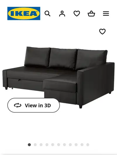 IKEA FRIHETEN  sofa bed, View more