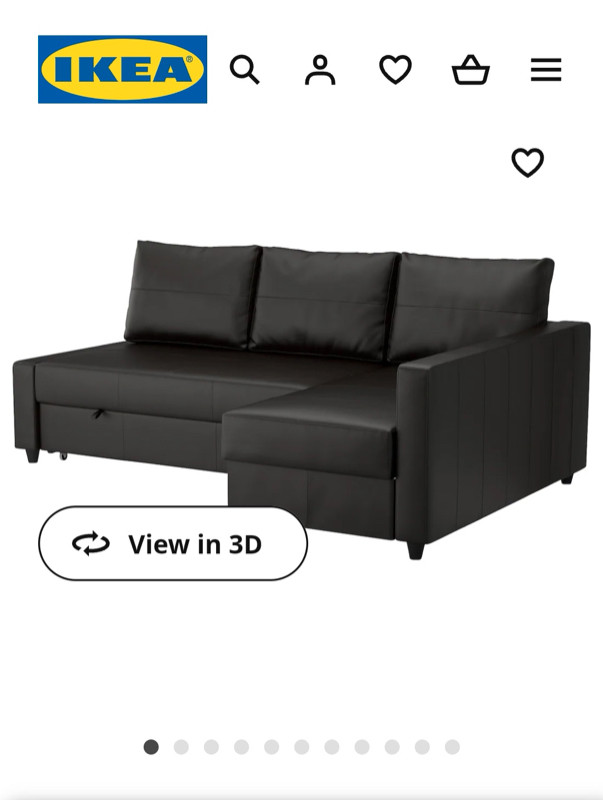 IKEA FRIHETEN  sofa bed in Couches & Futons in Burnaby/New Westminster