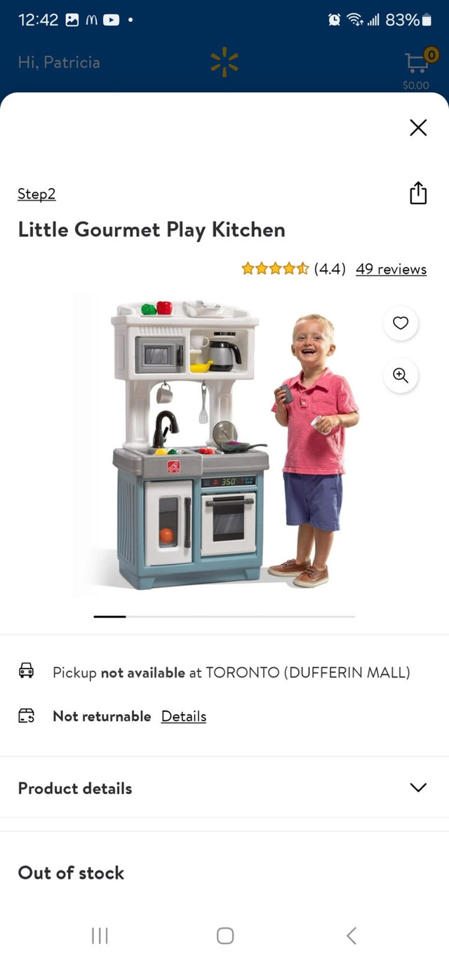 NEW Step 2 LittleGourmet Play Kitchen in Toys & Games in City of Toronto