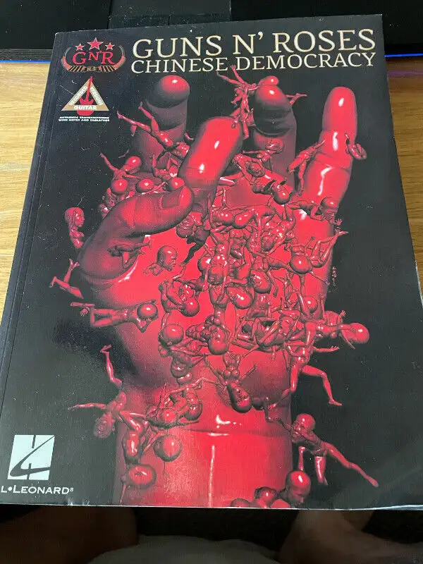 GUNS N' ROSES GUITAR TAB / TABLATURE / CHINESE DEMOCRACY64192109401219120