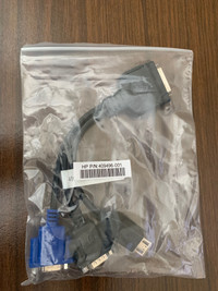 HP/Cisco KVM diagnostic cable 409496-001 brand-new 