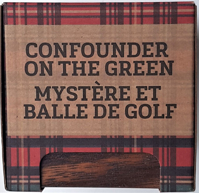 New wooden golf gift for golfer to put on office desk in Arts & Collectibles in Mississauga / Peel Region - Image 2