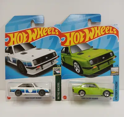 Ford Escort RS2000. 2 Colour Variations. 2022 Hot Wheels, View more