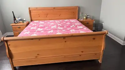 King Size Wooden Bed Frame , View more
