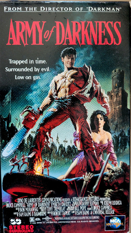 Horror VHS - Army of Darkness 2 pack in CDs, DVDs & Blu-ray in Barrie