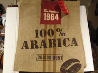 Tim Hortons Jute Tote Bag