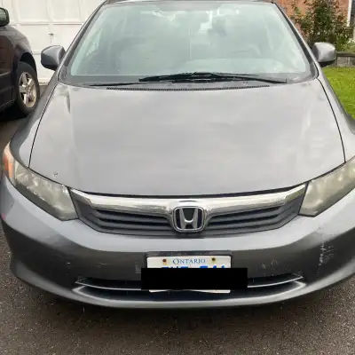 2012 HONDA CIVIC USED FOR SALE / GOOD FOR COLLEGE STUDENTS/