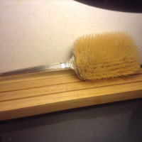 Antique Sterling Silver  Sterling Silver Hair Brush