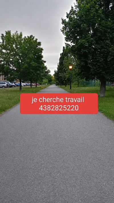 Bonjour, je recherche un emploi. J'ai de l'expérience dans le construction , la peinture et le lavag...