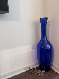 Home Decor - Blue Vase