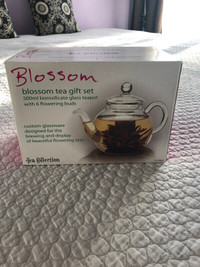 Brand New Blossom Glass Teapot 500ml $20