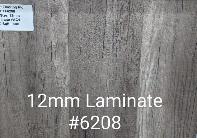 12mm Laminate Plank $1.89 per sqft 416-750-4440 Sale Sale Sale in Floors & Walls in Markham / York Region - Image 4