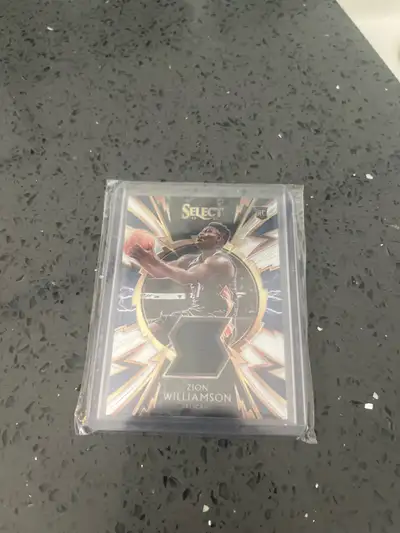 Zion Williamson jersey rookie card Asking $100