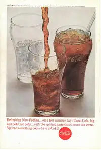Vintage 1963 Coca-Cola Advertisement