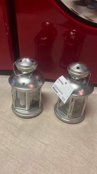 New Lanterns Silver Candle Holders Outdoor Home Decor For Sale