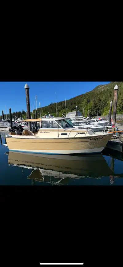 1981 Bayliner Trophy Fisherman's Special 22' 6" by 8' beam. In immaculate condition. Powered by a 4....