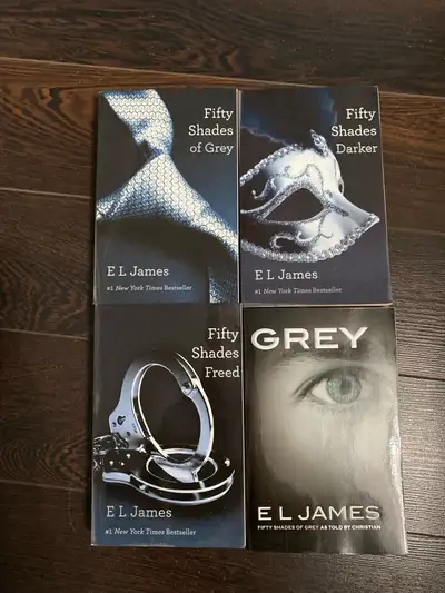 Fifty Shades Book Trilogy + Grey, View more