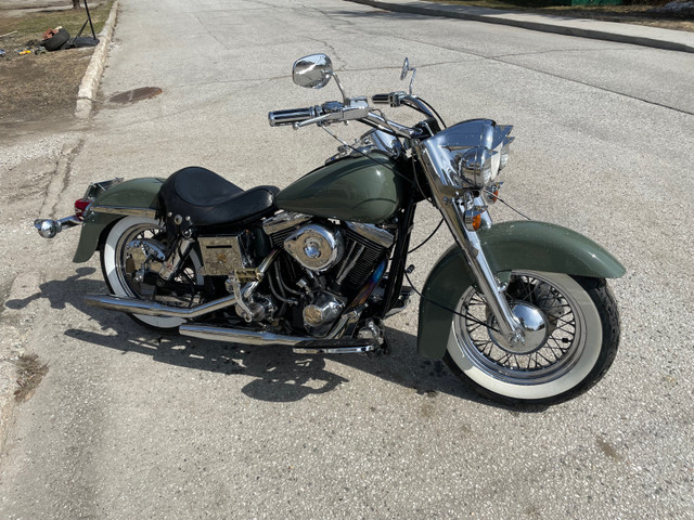 Harley Davidson FLH 1976 dans Routières  à Gatineau - Image 2