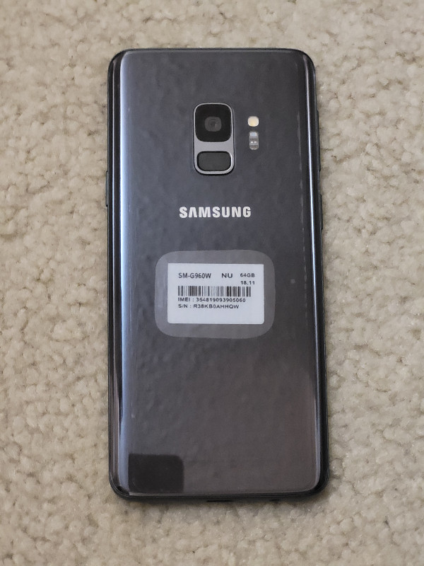Samsung Galaxy S9 Grey Unlocked plus Accessories in Cell Phones in Stratford - Image 2