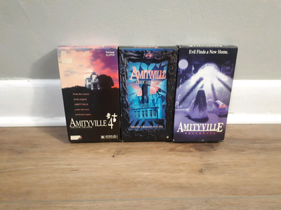 VHS  Amityville Collections set Horror movies, View more