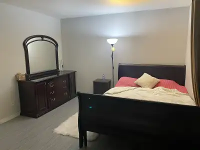 1 fully furnished Master bedroom with full closet that spans entirely across the room. location loca...