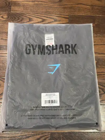 Gymshark ONYX V5 Long Sleeve T-shirt in Black/Onyx Grey LARGE, View more