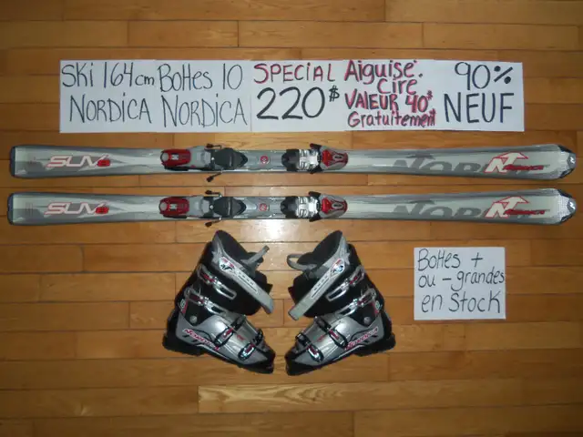 Ensembles de ski alpin titanium et twin tip 160 165 cm in Ski in Saint-Hyacinthe - Image 8