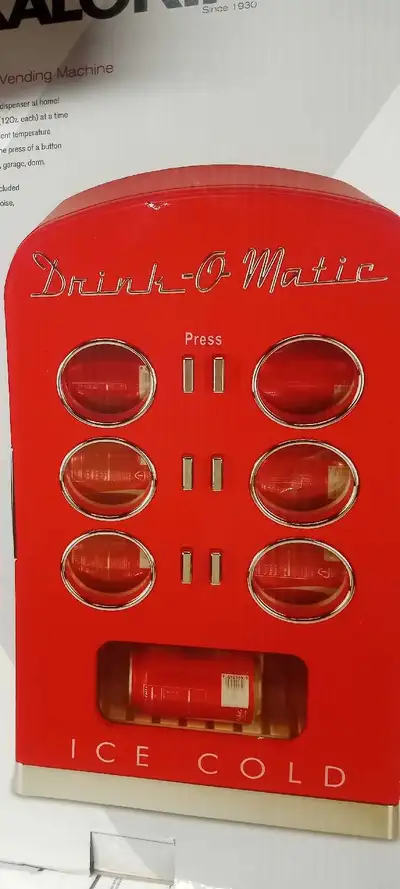 Holds 12 cans brand new in box never used
