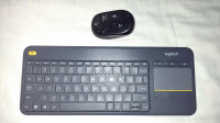 $35 Logitech K400+ Wireless Touchpad and Logitech M325 Mouse