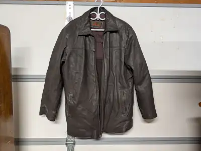 Men's Danier Leather Jacket Brown Colour X-Lrg, View more