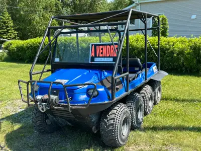 Je vends mon Argo Avenger 8x8 2094, un véhicule tout-terrain amphibie exceptionnel. Bien qu'il soit...