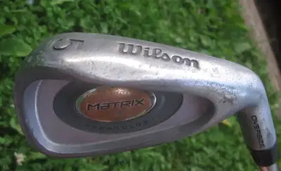 MEN'S RH Right Handed 5 Iron Wilson Matrix 38" Steel Shaft, View more
