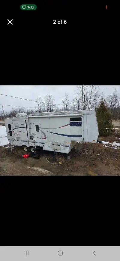 Trailer is just south of Cape and its going to mar maybe 20 minutes. It is a 5th wheel do would need...