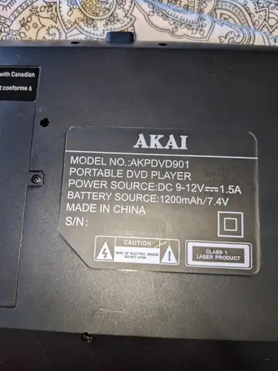 Selling portable CD/ dvd player, View more